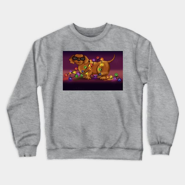 Shiny Dog Crewneck Sweatshirt by Thedustyphoenix